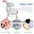 thumbnail image 4 of LITINKIMI Metal Shopping Cart Mini Shopping Cart Design 1Set, 4 of 6