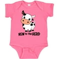 thumbnail image 3 of Inktastic New to the Herd Cute Cow Boys or Girls Baby Bodysuit, 3 of 5