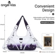 thumbnail image 2 of Angelkiss Hobo Shouder Purses for Women Crossbody Bag with Adjustable Long Straps Ultra Soft with Multiple Pockets, 2 of 5
