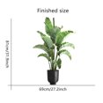 thumbnail image 5 of SHAR Simulated Banana Leaf Wall Sticker in Pot 30 x 90 cm 2 Sheets, 5 of 5