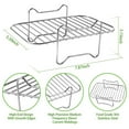thumbnail image 4 of Air Fryer Rack for Double Basket Air Fryers, Dehydrator Rack for Ninja Foodi DZ201 DZ401 Air Fryer Accessories, 4 of 8