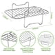 thumbnail image 4 of Estante de Freidora de Aire para Freidoras de Aire de Doble Cesta, Estante Deshidratador para Accesorios de Freidora de Aire Ninja Foodi DZ201 DZ401, 4 of 8