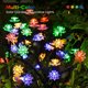 thumbnail image 4 of Luces Solares De Flores Decorativas, Paquete De 2 Luces De Hadas, Camino, Pasarela, Patio, Patio, Decoración De Paisaje, Decoración De Jardín De Navidad, Altura 66 Cm, 4 of 7