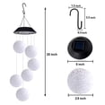 QiShi Wind Chime,wind chimes outdoor,gifts for mom, crystal ball wind ...