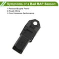 thumbnail image 5 of Unique Bargains Manifold Absolute Pressure MAP Sensor for FORD MONDEO IV Turnier (BA7) 2.2 TDCi 2008-2010 No.LR001324 1 Pc, 5 of 6