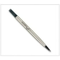 Parker Products - Parker - Refill for Roller Ball Pens, Medium, Black Ink - Sold As 1 Each - Quink ink. - Consistent ink flow. - Large capacity barrel.