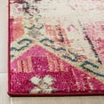 thumbnail image 4 of SAFAVIEH Monaco Risto Abstract Runner Rug, Magenta/Multi, 2'2" x 12', 4 of 6