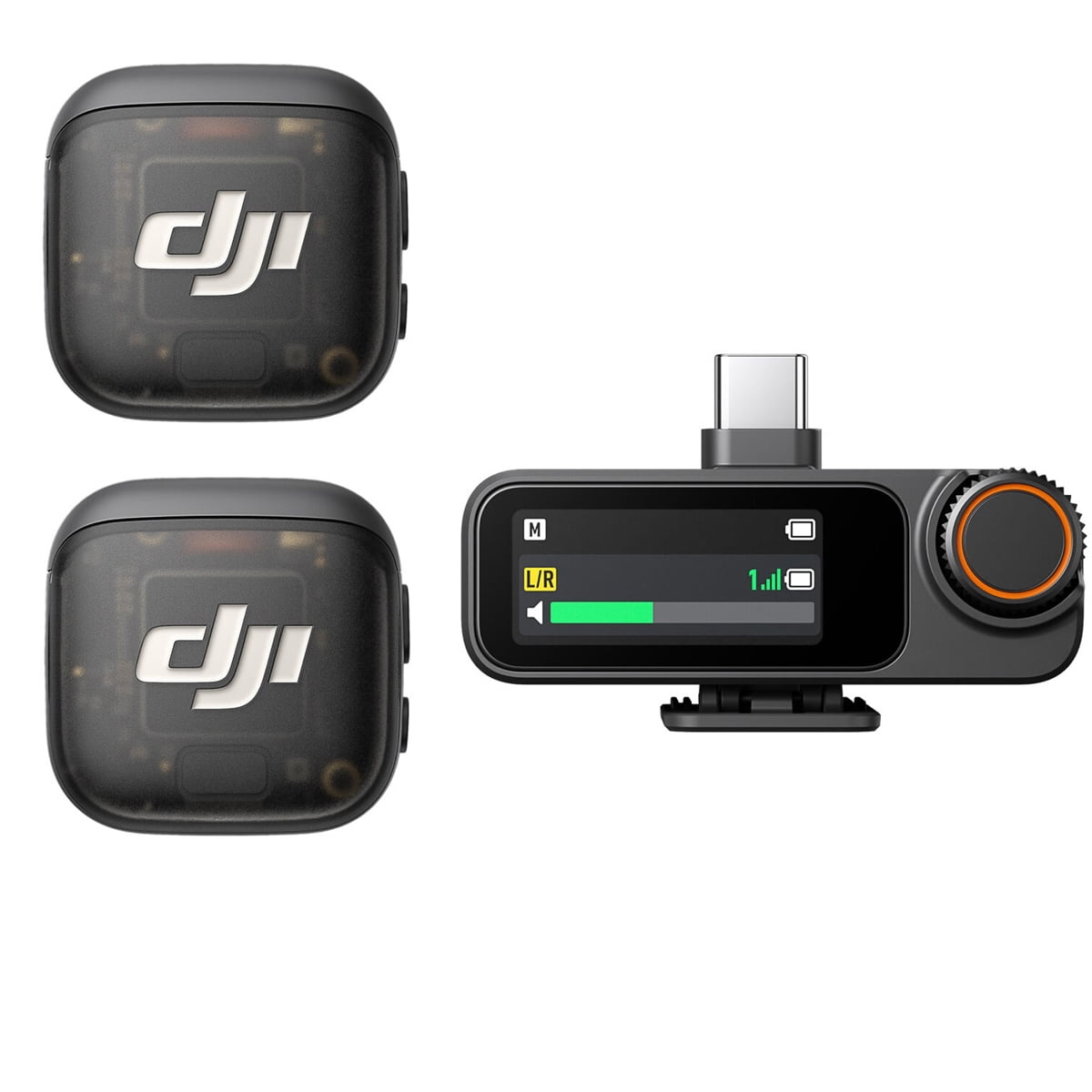 DJI Mic 3 2-Person Compact 2.4GHz Wireless Microphone System for Mobile Devices