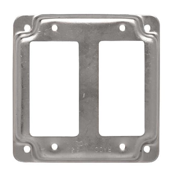 Hubbel Electric Raco 4in. Square 2 GFCI Exposed Work Cover 809C