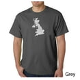 thumbnail image 1 of LA Pop Art Men's Word Art T-Shirt - GOD SAVE THE QUEEN, 1 of 2