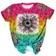 thumbnail image 1 of Camisas Navideñas Para Mujer Moda Causal Cuello Redondo Blusa Estampada Manga Corta Tops Odeerbi ODB201563, 1 of 5