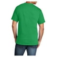 thumbnail image 2 of Mens Core Cotton Male T-Shirts Clover Green 3XL, 2 of 5