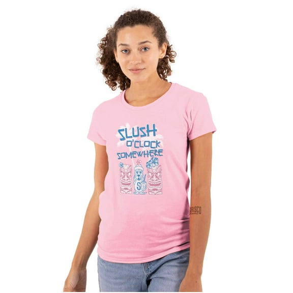 Vintage Beach Vacation Slush Puppie Women's T Shirt Ladies Tee Brisco Brands S