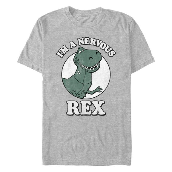 Men's Toy Story Distressed Nervous Rex Graphic T-Shirt