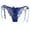 Blue, variant on Women Lace Thong Low Waist Lace Panties Underwear Line Panties for Women Bikini Ruffled Panties Women Undies for Women Workout Panties Underwear Pack Briefs Women Small Womens Underwear High