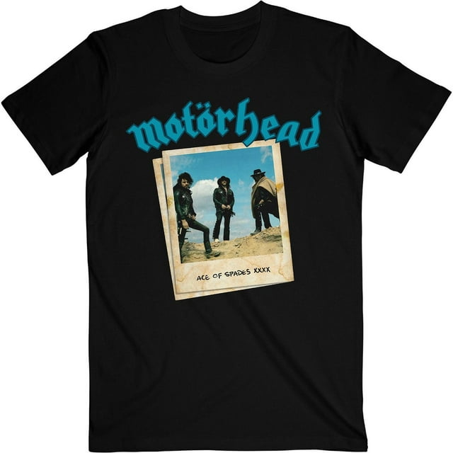 Motorhead Adult Ace Of Spades Photograph T-Shirt