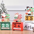 thumbnail image 4 of Advancent Adorno de escritorio Decoración de Navidad Regalo de Navidad Diseño multicolor Mano de obra Artesanía de Exquisito Calendario Kits de decoración para fiestas patrón de muñeco de nieve Advancent HA069462-02, 4 of 6