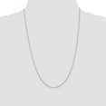 thumbnail image 2 of 10K White Gold .9mm Cable Chain 24 Inch, 2 of 5