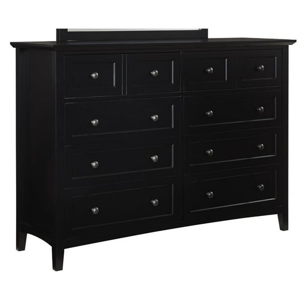 Modus Paragon 8 Drawer Dresser In Black Walmart Com Walmart Com