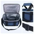 thumbnail image 3 of Unique Bargains Insulated Lunch Bag Leakproof Lunch Box for Work Office Navy Blue, 3 of 6