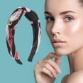 thumbnail image 2 of Unique Bargains 1 Pc Fashion Knotted Headbands for Women Black, 2 of 6