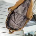 thumbnail image 4 of Mochilas escolares simples para mujer, mochila de viaje informal Vintage para mujer (caqui) Ndcxsfigh  Para Estrenar, 4 of 8