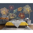 thumbnail image 3 of Plum Blossom Flower Bird Chinoiserie Wall Mural Wallpaper for Bedroom x, 3 of 4