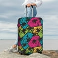 thumbnail image 4 of Uemuo Hawaii Palms Printed Washable Luggage Cover - Fashion Suitcase Protector Fits 18-32 Inch Luggage -Medium, 4 of 9