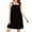 Black, variant on Women's Bath/Shower Wrap Towel Dress with Straps Closure Lightweight Knee Length Body Wraps
