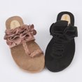 thumbnail image 1 of COMBO 2X1 SANDALIAS DE PISO COLOR ROSA Y NEGRO Mundo Terra 022570, 1 of 2