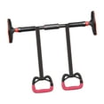 thumbnail image 1 of Barra de para puerta, barra Horizontal resistente para ejercicio en casa, puerta de entrenamiento, con anillos para niños, fácil instalación 65cm a 100cm, 1 of 8