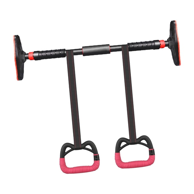 Barra de para puerta, barra Horizontal resistente para ejercicio en casa, puerta de entrenamiento, con anillos para niños, fácil instalación 65cm a 100cm