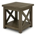 thumbnail image 3 of Homestyles Mountain Lodge Wood End Table in Gray, 3 of 8