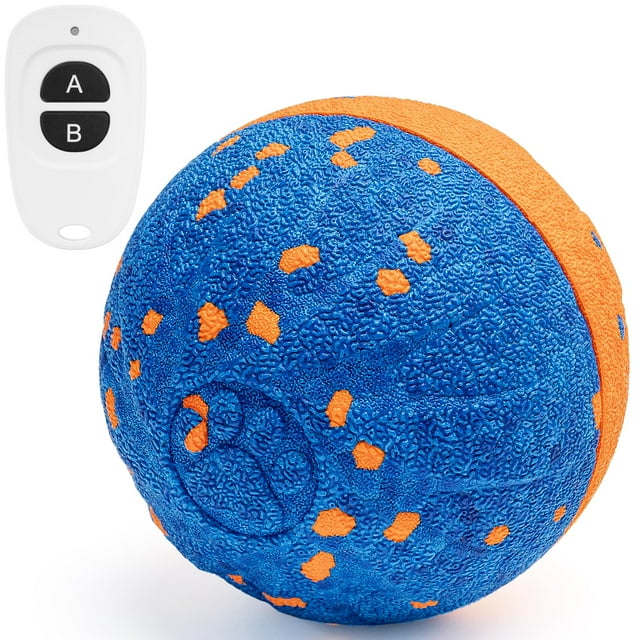 Pelota de juguete interactiva inteligente para perros WEUYUY, 8 cm, impermeable