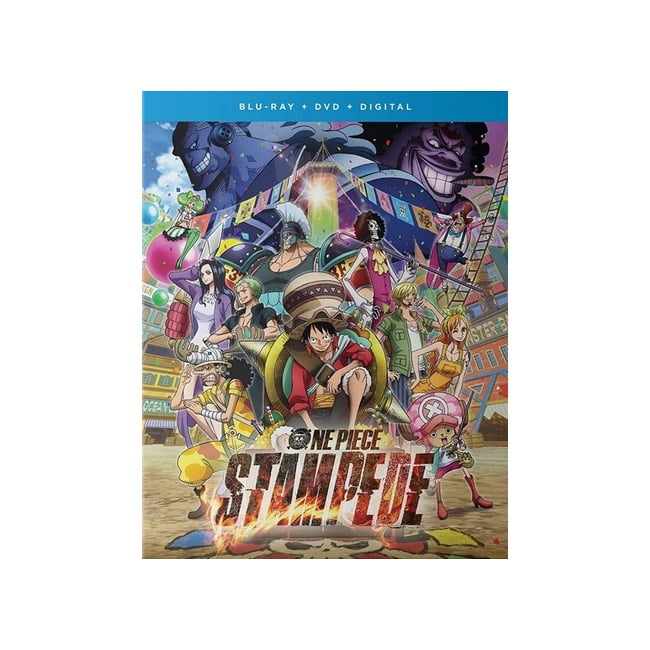 FUNIMATION SDS ONE PIECE STAMPEDE MOVIE BLU RAY DVD COMBO 2 DISC FUN DIGITAL BRFN10209