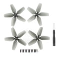thumbnail image 2 of Hélices RC accesorios de hélice curva de suavizado peso ligero plástico 4 piezas para bricolaje ANGGREK Otros, 2 of 8
