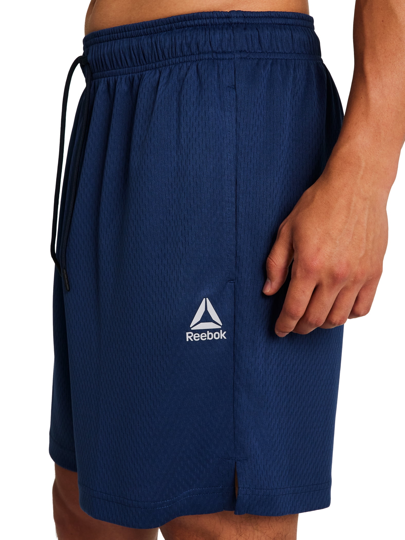 Reebok Men's & Big Men's Dash Rice Hole Mesh Gym Shorts, 7" Inseam, Sizes XS-5XL