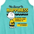 thumbnail image 2 of Peanuts - Secret To Happiness - Toddler & Youth Girls A-line Dress, 2 of 5