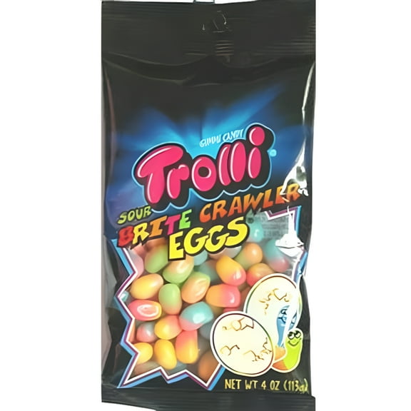 Trolli, Sour Brite Eggs Gummies With A Candy Shell