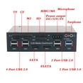 thumbnail image 3 of Hub USB 3.0 Multi-Fonction eSATA SATA Port Lecteur de Carte Interne PC Media Panneau avant Audio pour SD MS CF TF M2 MMC Cartes Mémoire, 3 of 8