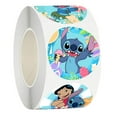 thumbnail image 3 of 500PCS Stitch Stickers 10 Styles Sticker Rolls Cartoon Stickers Party Vinyl Stickers(500 Per Roll), 3 of 3