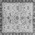 thumbnail image 1 of Ahgly Company Indoor Square Abstract Gray Modern Area Rugs, 8' Square, 1 of 4
