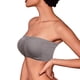 thumbnail image 1 of Minnieouse Sujetador inalámbrico Sujetadores sin tirantes Busto Bandeau Tube Top Cierre de tirador Ropa interior que abraza la Buena elasticidad Ropa interior gris claro SG, 1 of 6