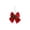 Red, variant on TFEOQRY Flocked Velvet Ribbon Bow Ornament Christmas Wedding Window Wall Decor