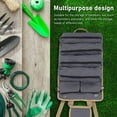 thumbnail image 4 of Roll Up Tool Bag, Multipurpose Oxford Cloth Portable Tool Storage Bag Separate Pockets Tool Organizer for Gardening Camping, 4 of 8