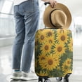 thumbnail image 2 of Yellow Sunflower Field Pattern Luggage Cover Fashion Suitcase Cover Baggage Covers Fit 25-28 Inch Luggage (Go Travel), 2 of 5
