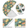 thumbnail image 2 of GZHJMY Thanksgiving Tree Skirt Pumpkin Xmas Tree Skirt Floor Door Round Mat Decorations for Holiday Party Home Christmas Day Ornaments, 35.4", 2 of 6