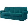 thumbnail image 1 of CHUN YI Stretch Checks Spandex Sofa Cover Separate Backrests Cushions Cover Slipcover, 1 of 5