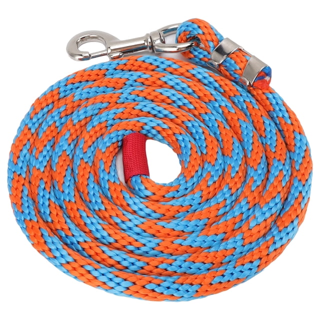 Nylon Horse Rope, Thickened Nylon Horse Rope 8.2ft Soft Touch For Horse Blue Orange