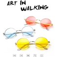 thumbnail image 2 of Lunettes de Soleil Décoratives Rétro de Rue pour Hommes et Femmes, Lunettes de Plage Extérieures (Couleur : J, Taille : 1), 2 of 4